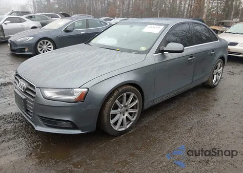 2013 Audi A4 2.0T Premium z USA, uszkodzony, nr VIN WAUFFAFL5DN013090